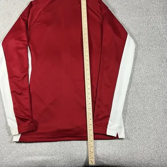 Indiana Hoosiers Jacket Mens L Adidas Full Zip Team Issued Track Climacool - Picture 16 of 16